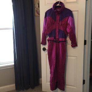 Vintage Couloir one piece ski suit